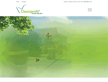 Tablet Screenshot of cleanprofs.nl